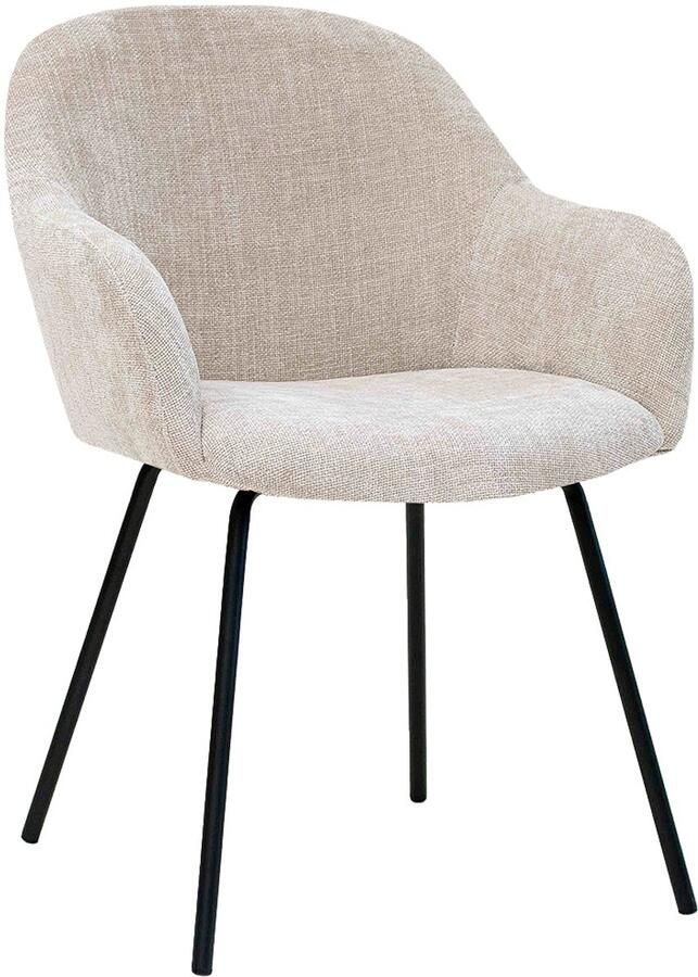 Kick Collection Kick eetkamerstoel Arda champagne