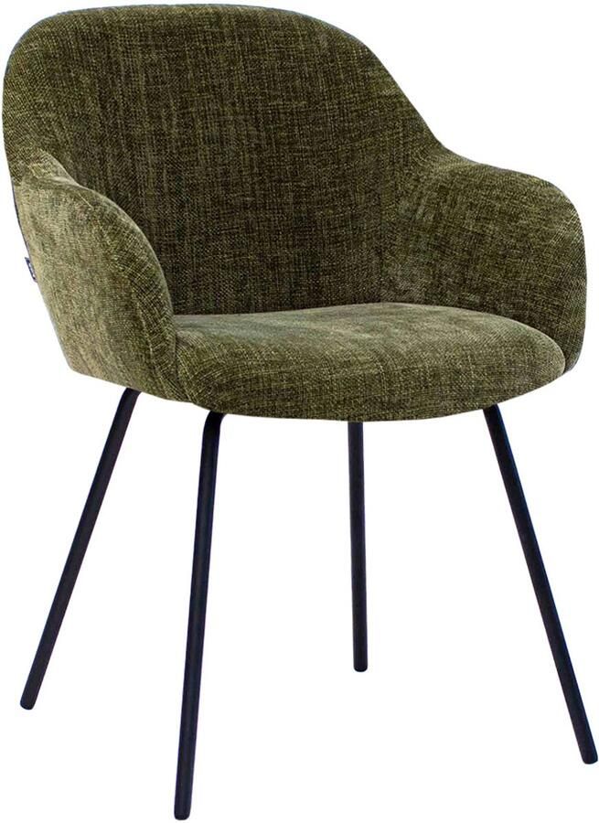 Kick Collection Kick eetkamerstoel Arda groen