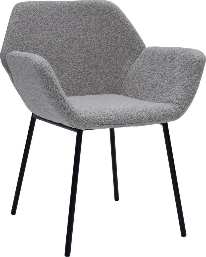 Kick Collection Kick eetkamerstoel Fitz grijs