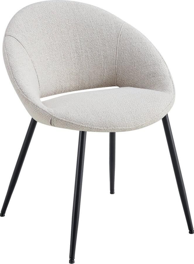 Kick Collection Kick eetkamerstoel Job wit