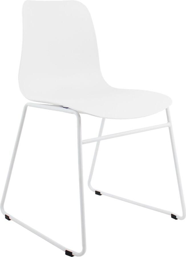 Kick Collection Kick eetkamerstoel Kiki wit