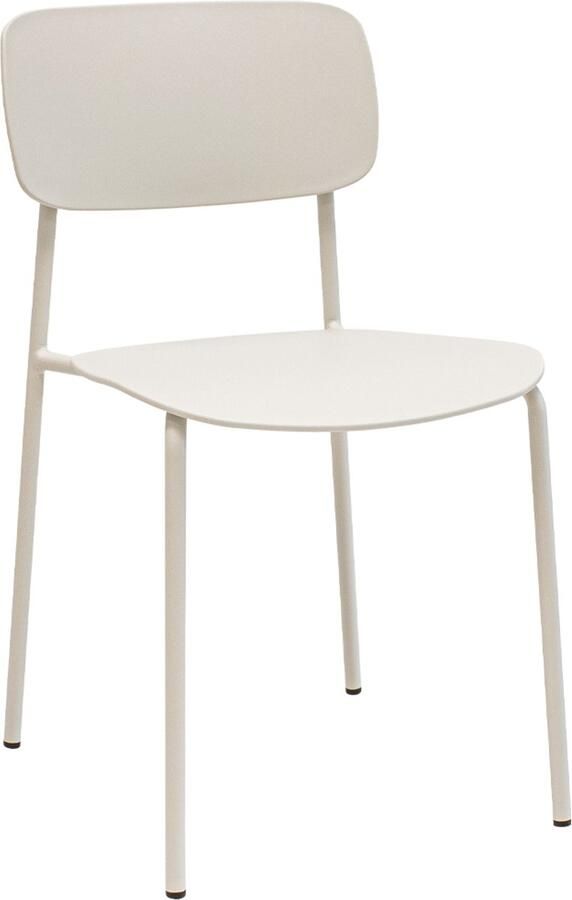 Kick Collection Kick eetkamerstoel Lio ivoor