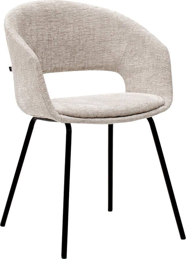 Kick Collection Kick eetkamerstoel Mette champagne