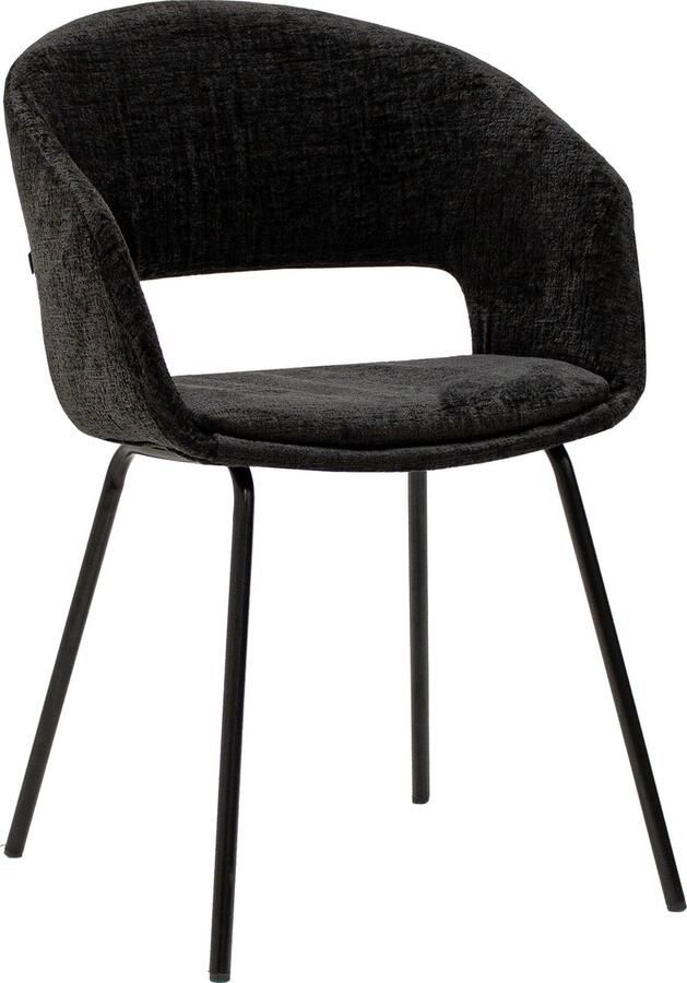 Kick Collection Kick eetkamerstoel Mette Zwart