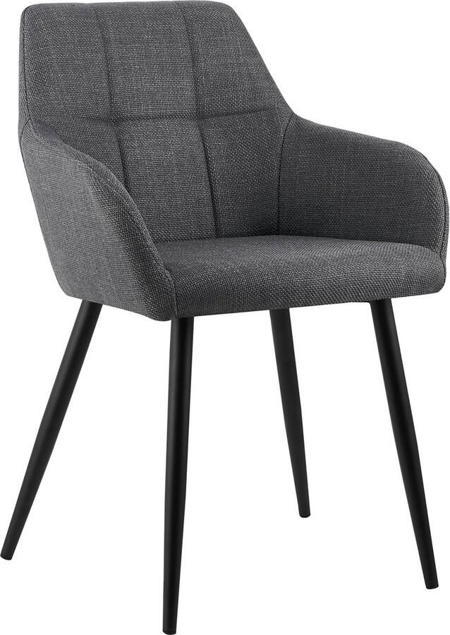 Kick Collection Kick eetkamerstoel Nova zwart