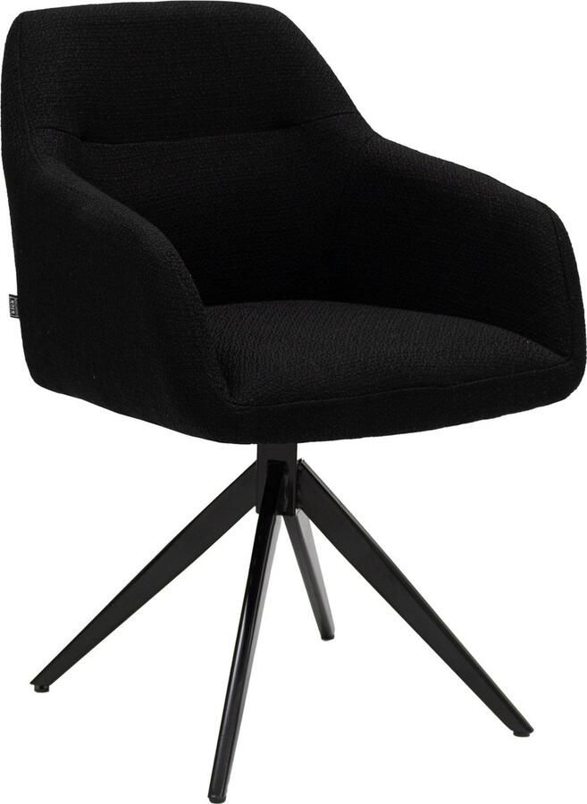 Kick Collection Kick eetkamerstoel Ravi zwart