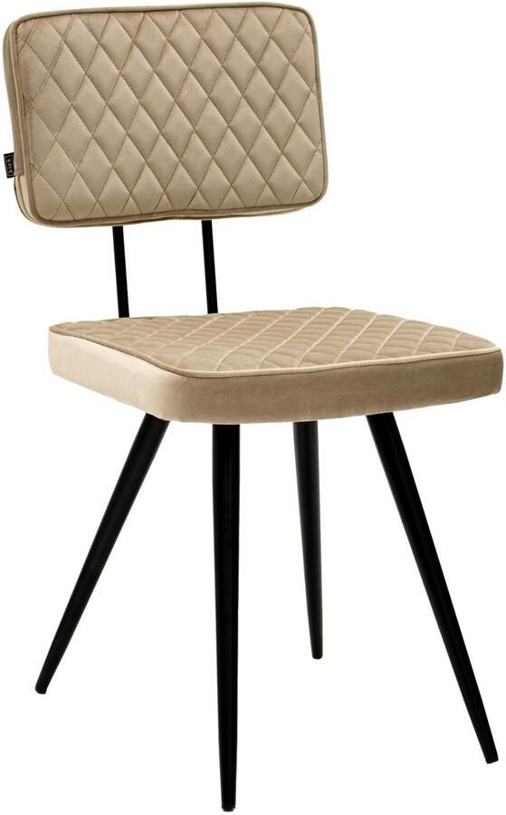 Kick Collection Kick eetkamerstoel Toby champagne