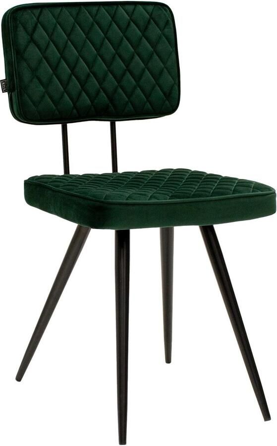 Kick Collection Kick eetkamerstoel Toby donkergroen