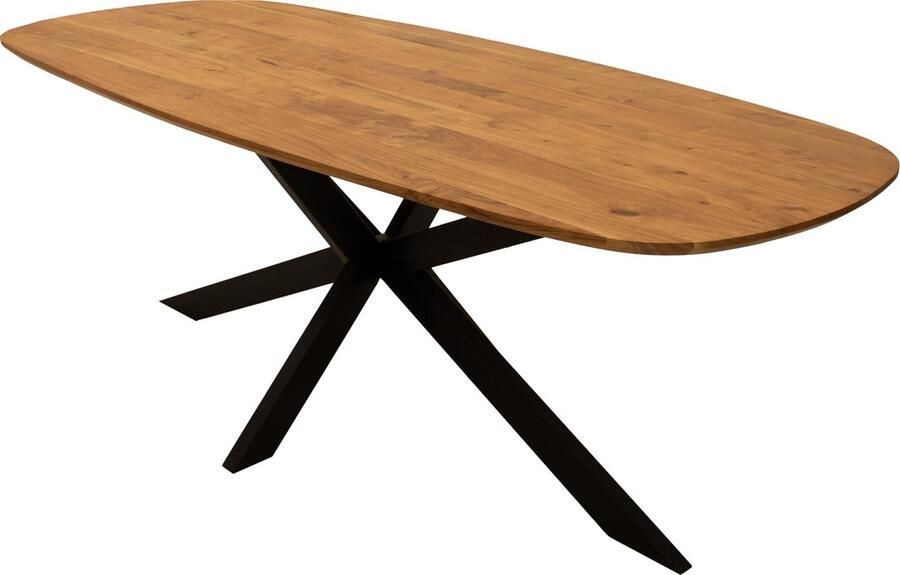 Kick Collection Kick eettafel Dana 210cm warm bruin