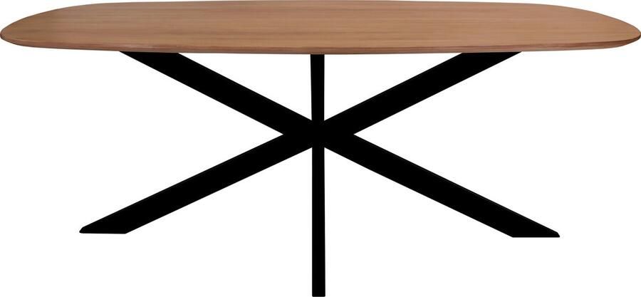 Kick Collection Kick eettafel Dana 210cm warm bruin - Foto 2