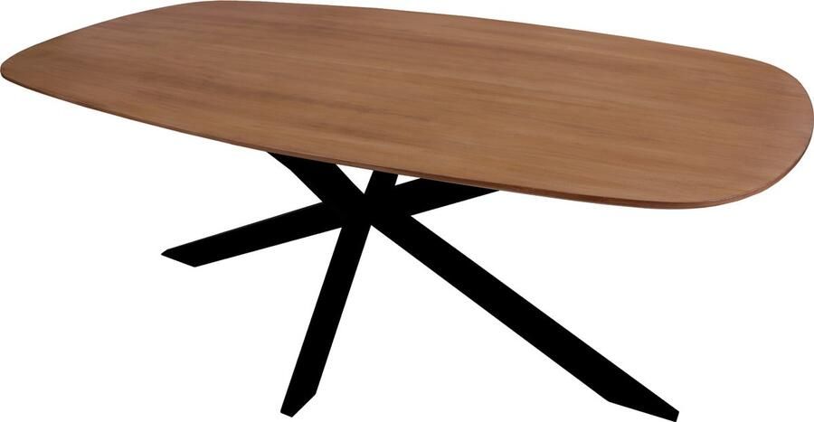 Kick Collection Kick eettafel Dana 210cm warm bruin - Foto 3