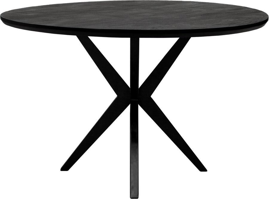Kick Collection Kick eettafel Havard 120cm Zwart