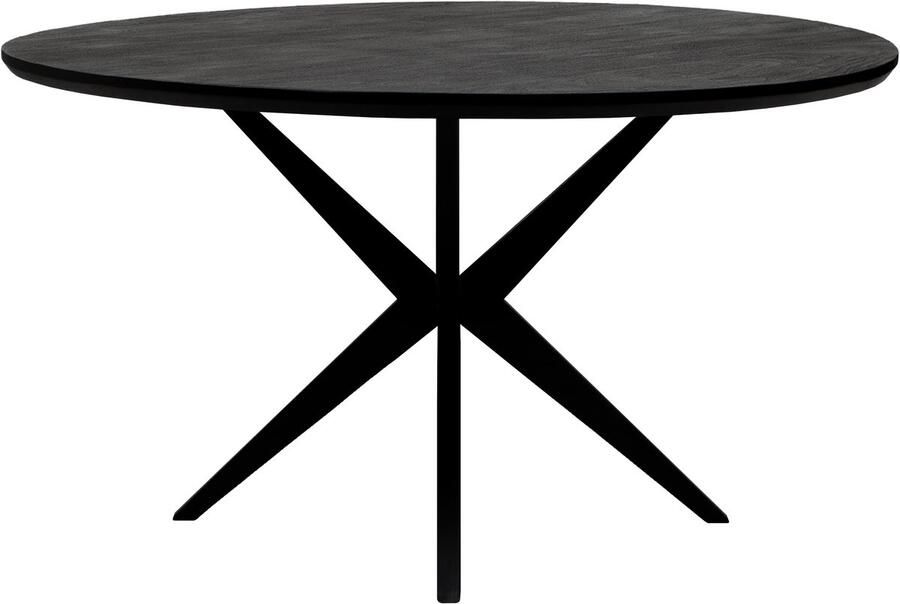 Kick Collection Kick eettafel Havard 140cm Zwart