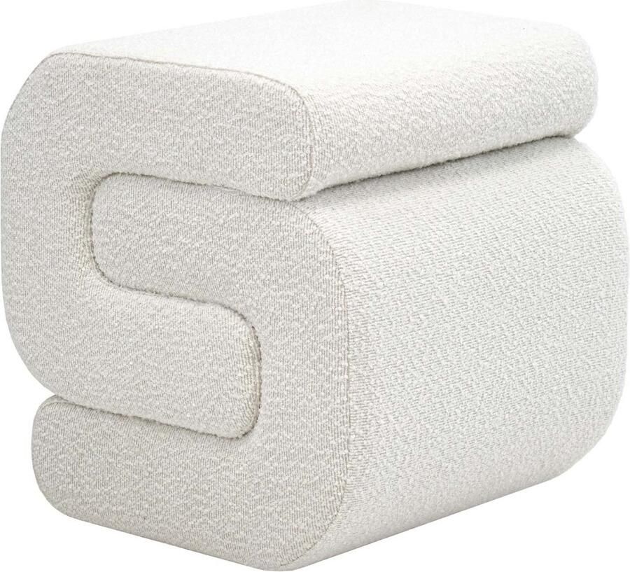 Kick Collection Kick poef Puck wit