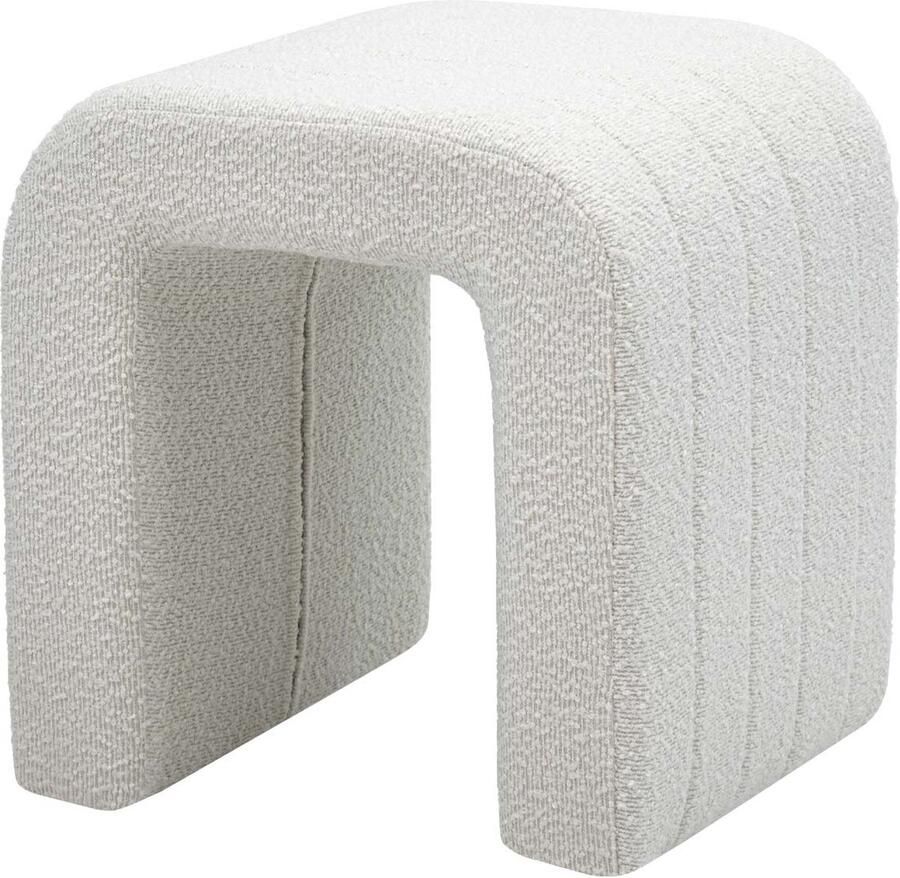 Kick Collection Kick poef Ylva wit