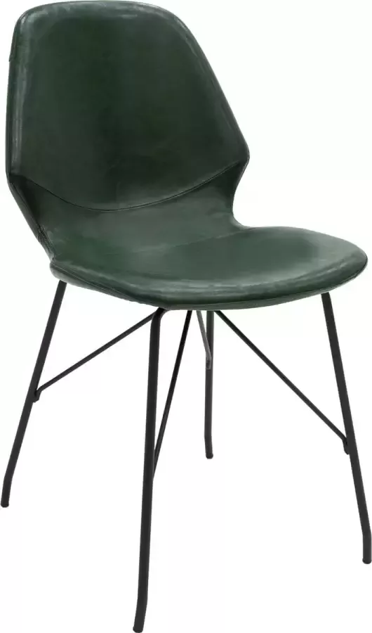 Kick Collection Kick eetkamerstoel Liam Donkergroen