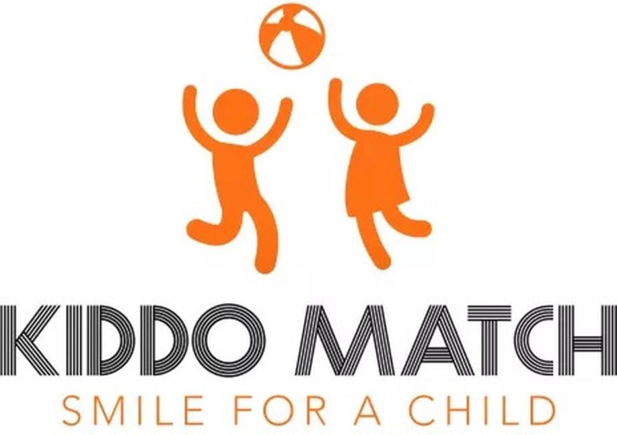 Kiddo Match Zitzak Grote ligstoel Beige strepen