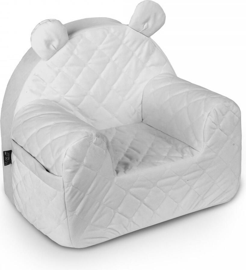 Kiddo World Kinderfauteuil Velvet Grey