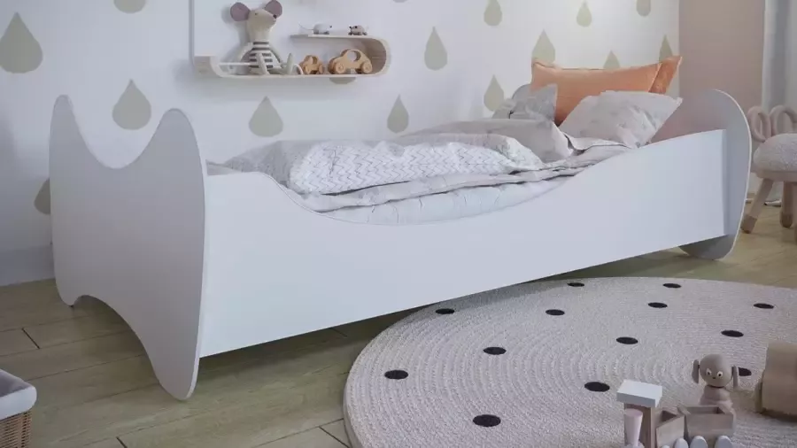 Kiddosworld Bed Lilly wit 160 80 zonder matras