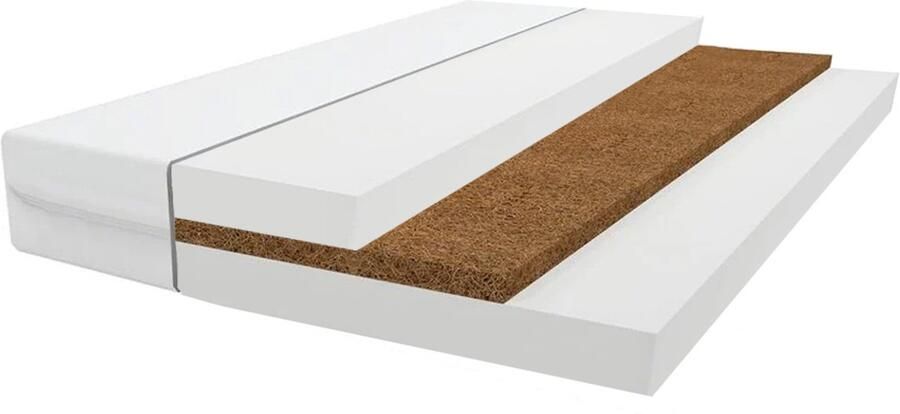 Kiddosworld Kinderbed Rocket 140x70 met matras en onderstel