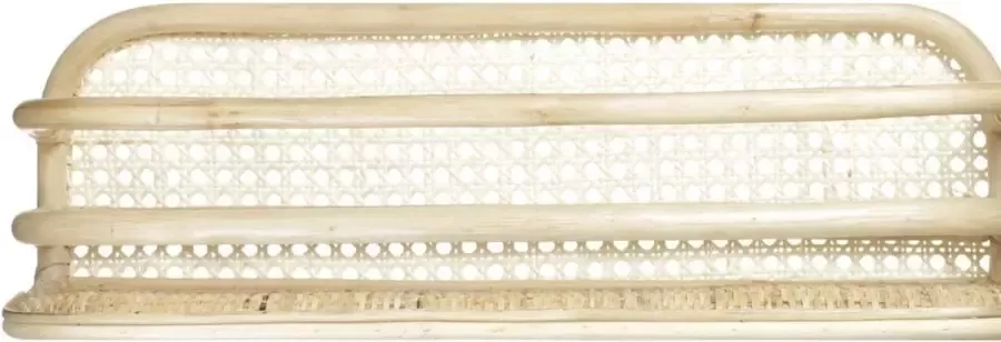Kidooz wandrek rotan wandrek rotan boho Ibizastyle interieur babykamer kinderkamer slaapkamer meubels wanddecoratie opbergen