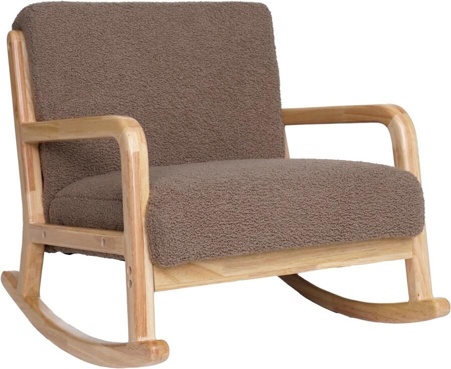 Kids Depot KidsDepot Kinder Schommelstoel Aiden Taupe