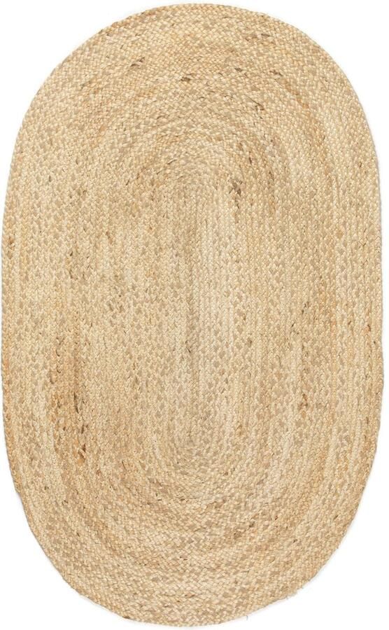 Kids Depot Vloerkleed jute ovaal naturel KidsDepot - Foto 2