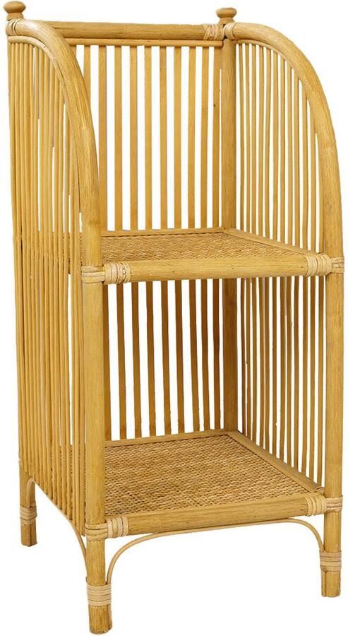 Kids Depot KidsDepot Kady Bamboe Opbergrekje 30x30xH67cm Naturel