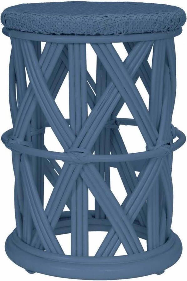 Kids Depot Kidsdepot krukje Clu-Clu rotan webbing Blue