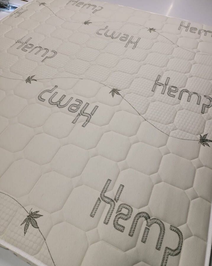 Kikishop HEMP 180x200x11 -3D-Topper-Topdekmatras-HR Koudschuim- Luxe Topper Matras