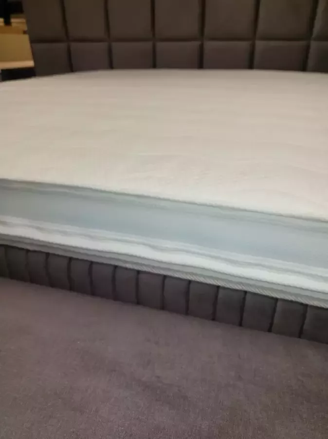 Kikishop Topdek Matras Topper 3D Bamboo HYBRID Topper + - 11cm dik 180x200 Topdekmatras