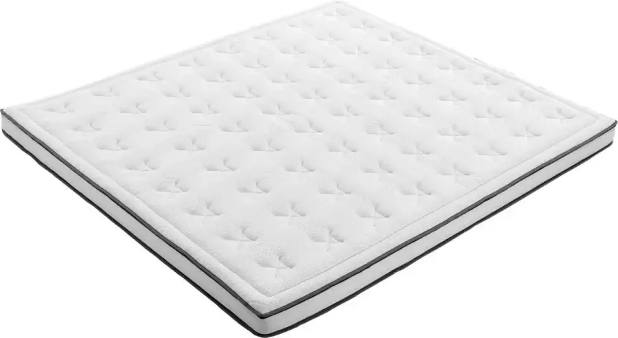 Kikishop Topdek Matras Topper 3D Exclusieve hoes HR Koudschuim 90x200 +- 11 cm dik