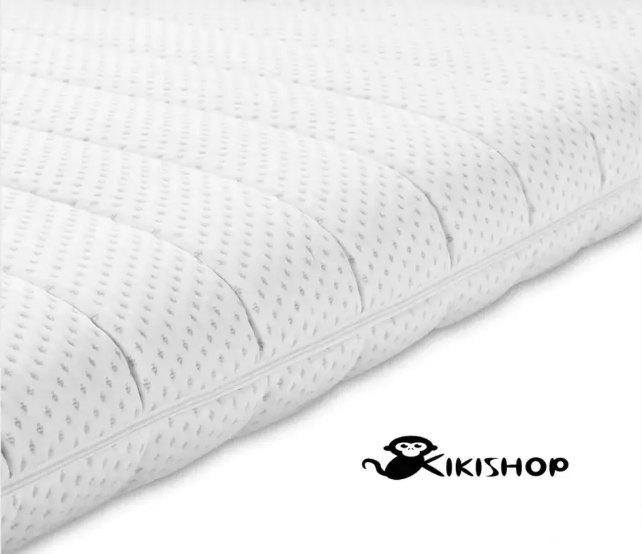 Kikishop Topdek Matras Topper HYBRID 200X210x9 HR +- 9 cm dik Afritsbaar hoes 5 jaar garantie