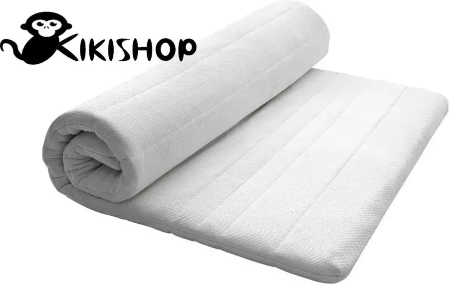Kikishop Topdek Matras Topper Traagschuim-Nasa-Visco 80x200 7 CM