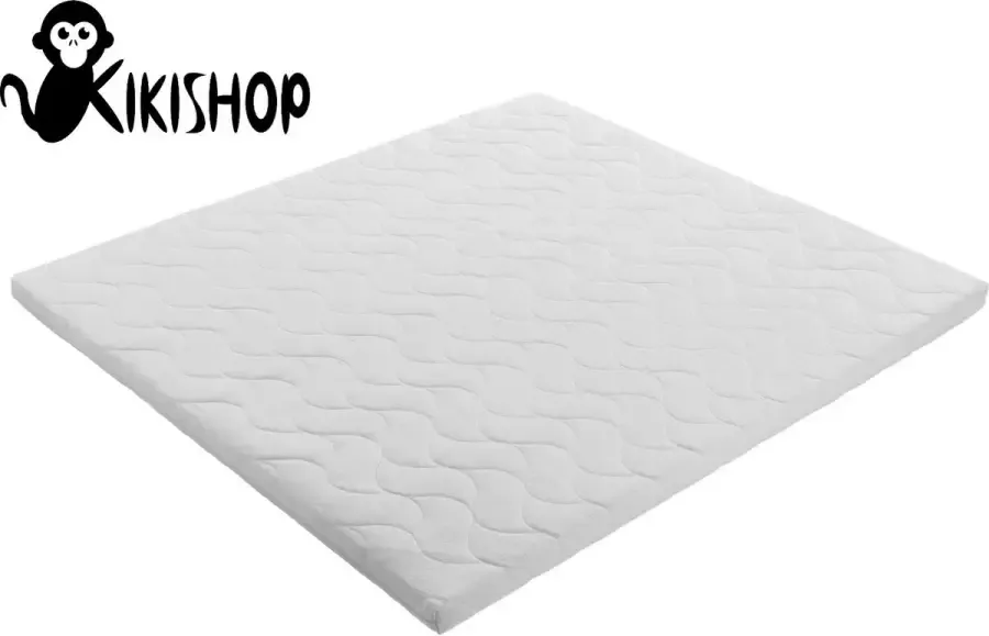 Kikishop Topdek Matras Topper Traagschuim-Nasa-Visco 80x200 9 CM