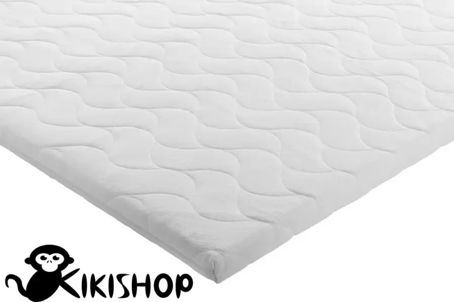 Kikishop Topdek Matras Topper Traagschuim-Nasa-Visco 90x200 7 CM