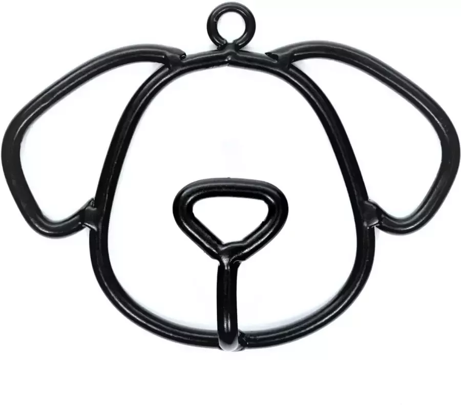 Kikkerland Kobe haak Kapstok voor de hondenriem Ophanghaak Industrieel