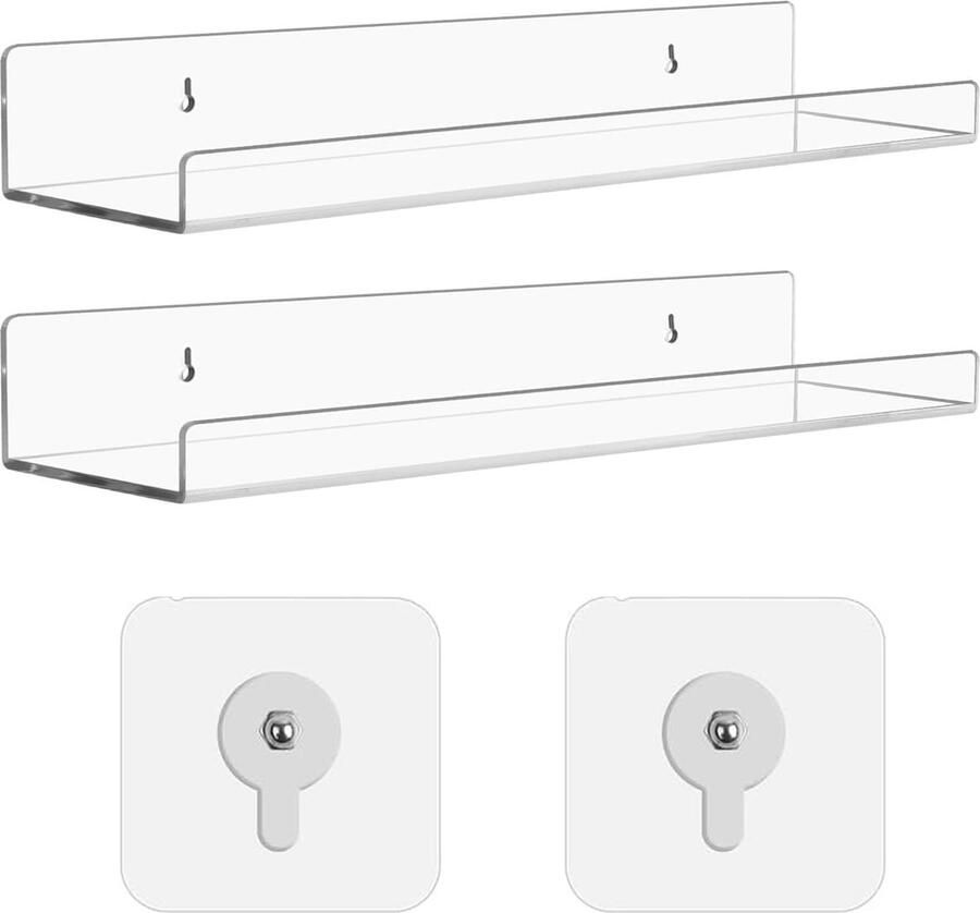 Kilkuran Stijlvolle en Functionele Zwevende Wandplanken voor Ruimtes