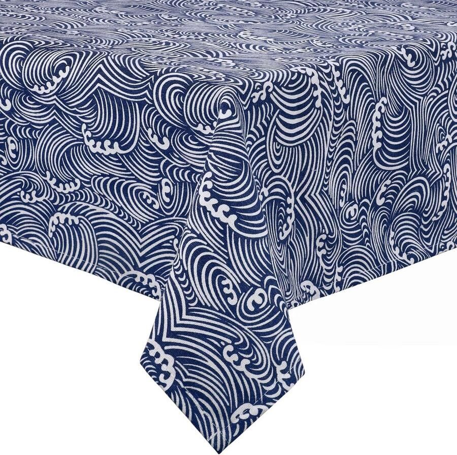 KINLO Tafelkleden Tafeldoek voor Keuken Dinning Picknick Tafelblad Decoratie 110 x 100 cm