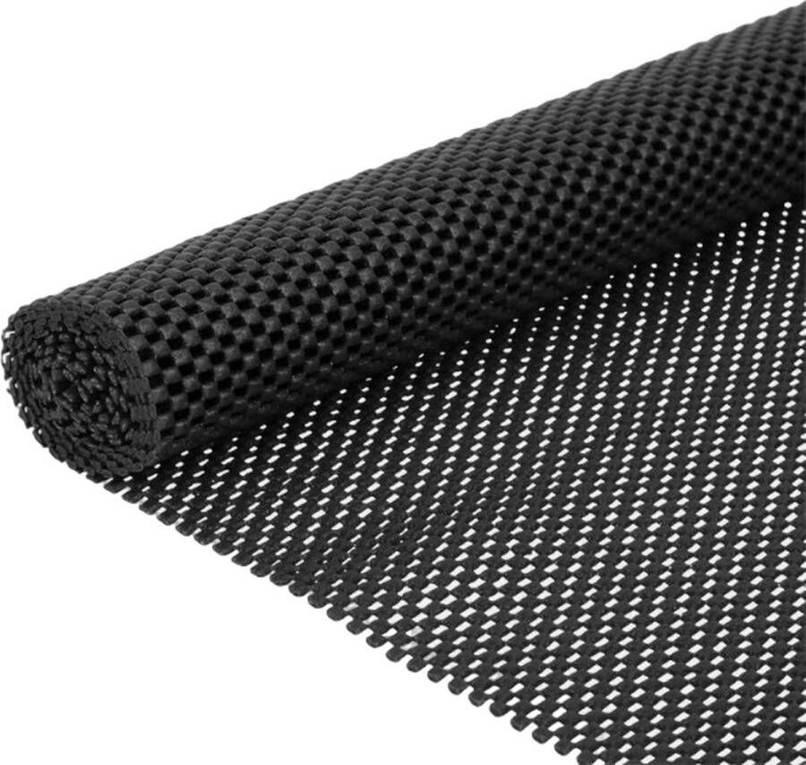 Kinvara Anti slip mat Ondertapijt 45x100 Anti slip voor tafelkleed Anti slip mat voor tapijt Antislip voor matras Zwart