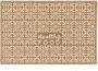 Kinvara Tapijt Healthy Food 40 x 1 x 60 cm Beige Polyamide Latex (24 Stuks) - Thumbnail 2