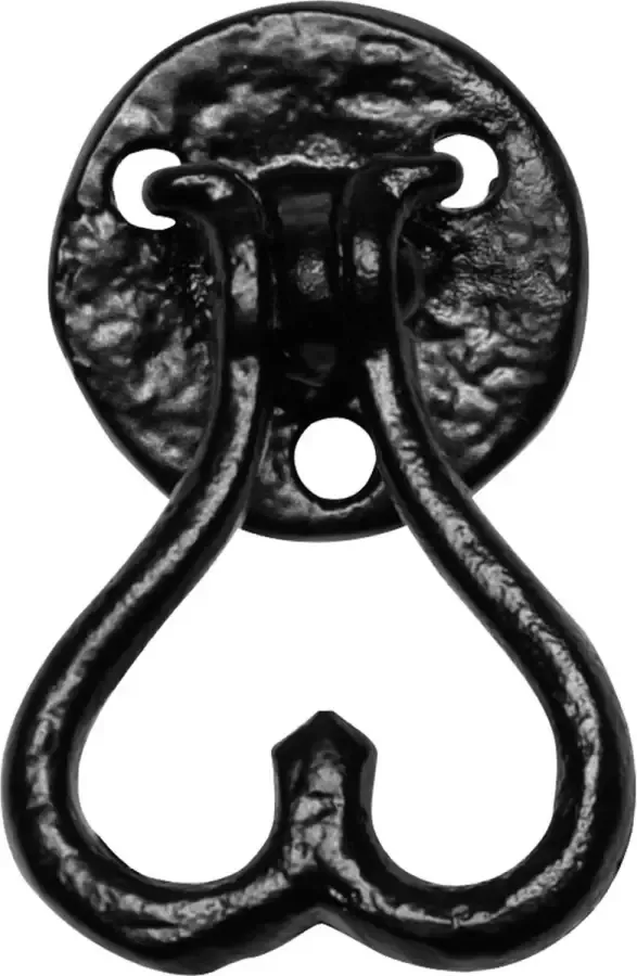 Kirkpatrick Meubelknop Smeedijzer zwart Gietijzer KP1217 ladering