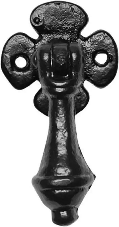 Kirkpatrick Meubelknop Smeedijzer zwart Gietijzer KP1543 ladetrekker