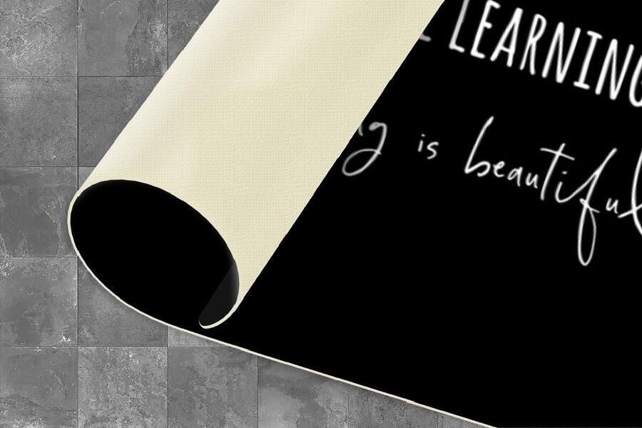 KitchenYeah Keukenloper Loper keuken Leren Studeren Student Quotes Studentenleven 120x60 cm Keukenloper vinyl