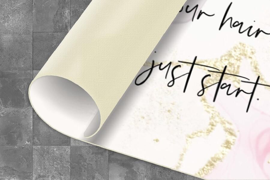 KitchenYeah Keukenloper Loper keuken Motivatie Quotes Student Studeren 120x60 cm Keukenloper vinyl