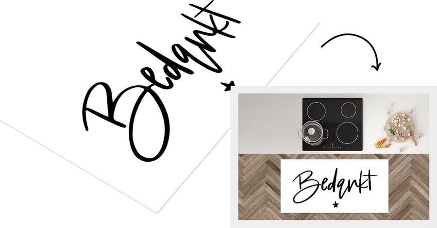 KitchenYeah Keukenloper Loper keuken Spreuken Quotes Collega Bedankt 120x60 cm Keukenloper vinyl