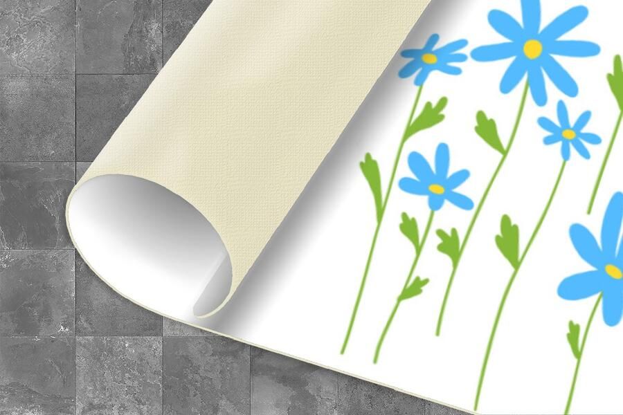 KitchenYeah Keukenloper Loper keuken Spreuken Quotes I live in the garden I just sleep in the house 120x50 cm Keukenloper vinyl