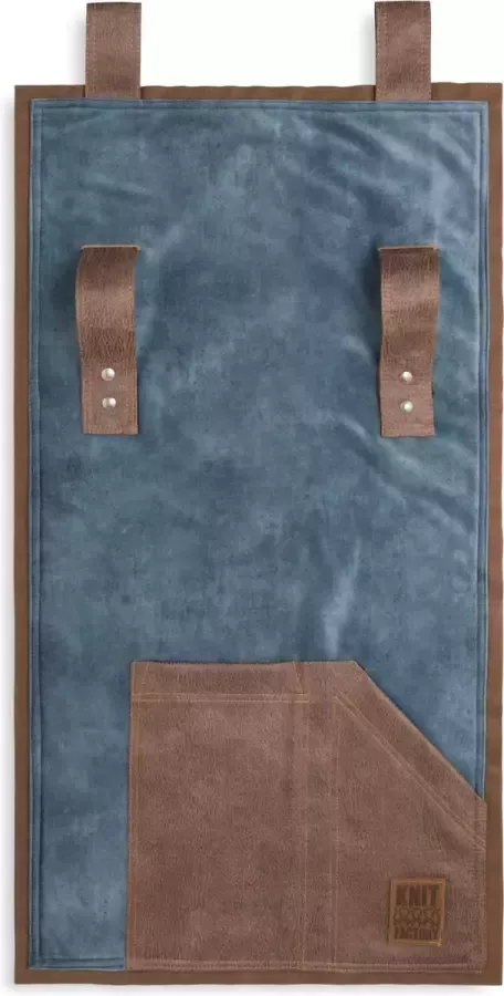 Knit Factory Dax Pocket Wandkleed Armleuning Organizer Opbergzak voor bank Jeans 100x50 cm