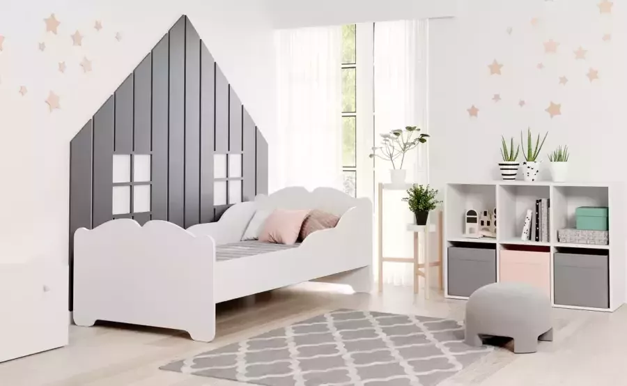 Kiddosworld Kinderbed Anna 140x70 met matras en onderstel inbegrepen