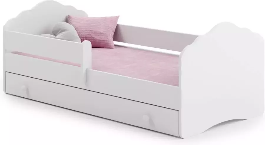 Kobi Kinderbed Fala 160x80 met lade railing matras en onderstel inbegrepen